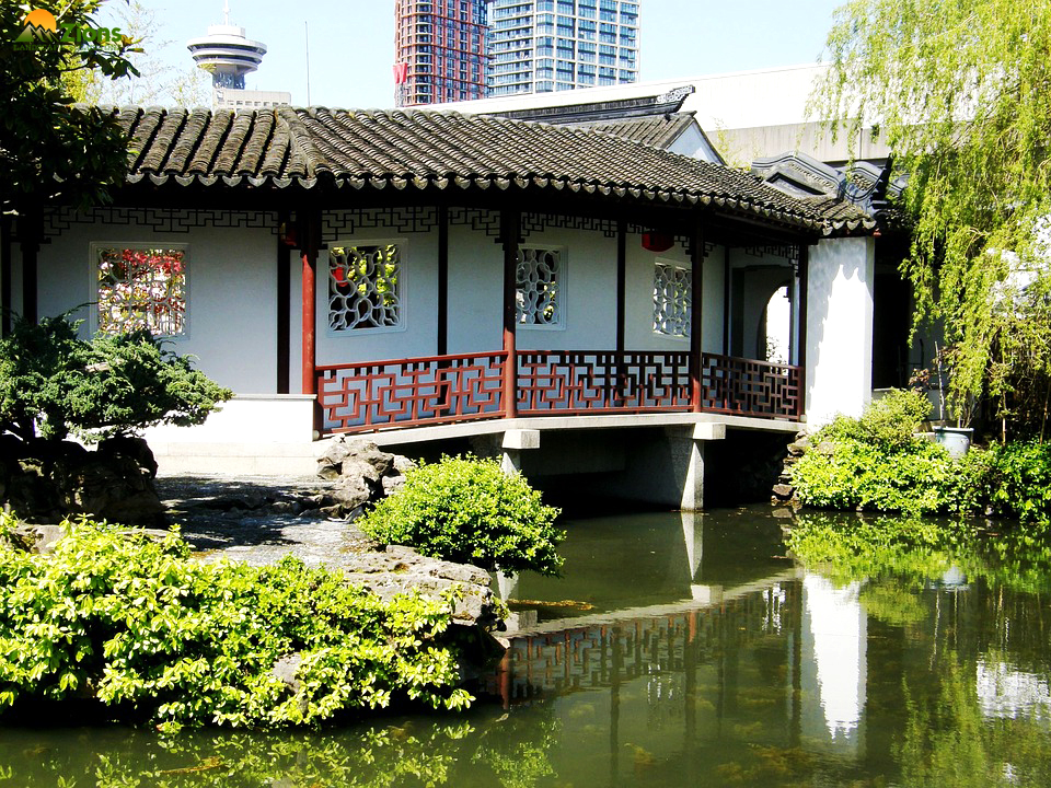 Kiến trúc trong sân vườn Trung Quốc