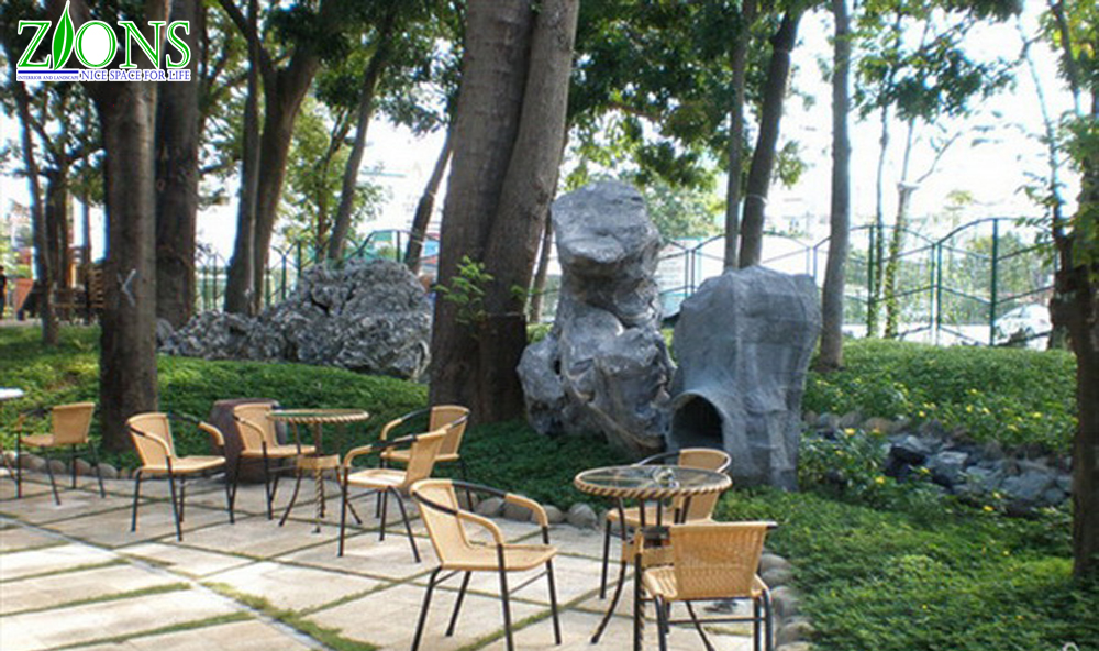 Cafe nhà hàng sân vườn đẹp 