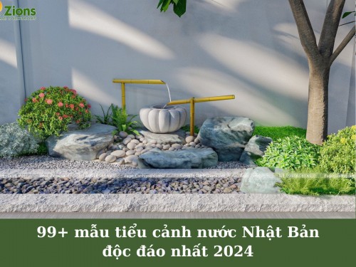 99 mẫu tiểu cảnh nước Nhật Bản độc đáo nhất 2024
