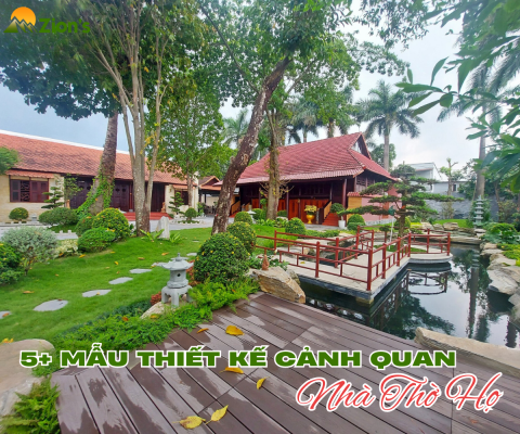 Top 5 Mẫu Thiết Kế Thi Công Cảnh Quan Nhà Thờ Họ | Design by Zion's