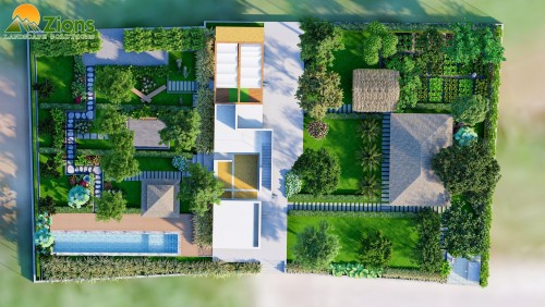 Thiết kế sân vườn Second Home - Nơi tái tạo năng lượng và gắn kết gia đình
