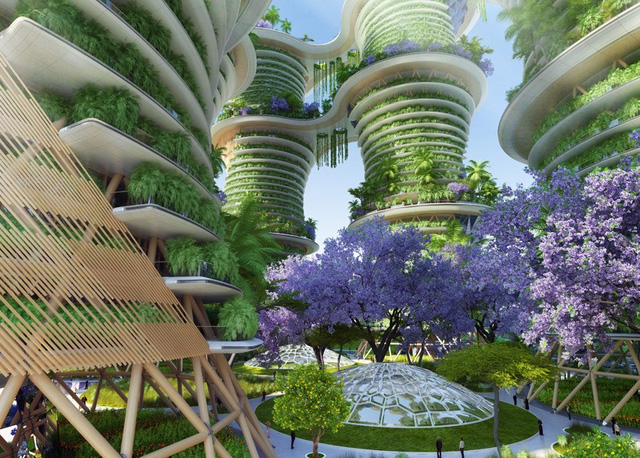 Kiệt tác kiến trúc xanh tại Ấn Độ tương lai 
