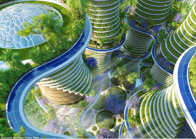 Kiệt tác kiến trúc xanh tại Ấn Độ tương lai