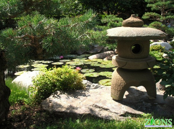thiết kế sân vườn Nhật