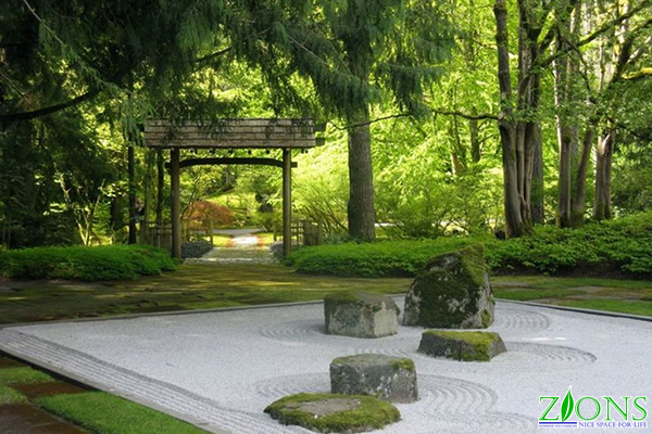 thi công sân vườn Nhật