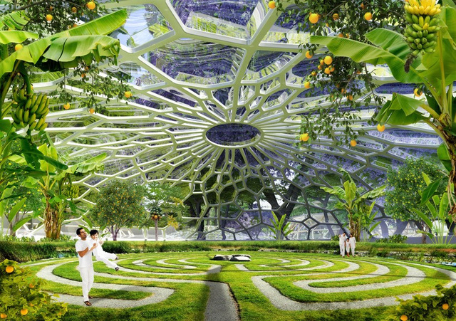 Kiến trúc xanh 2020 tại Ân Độ 