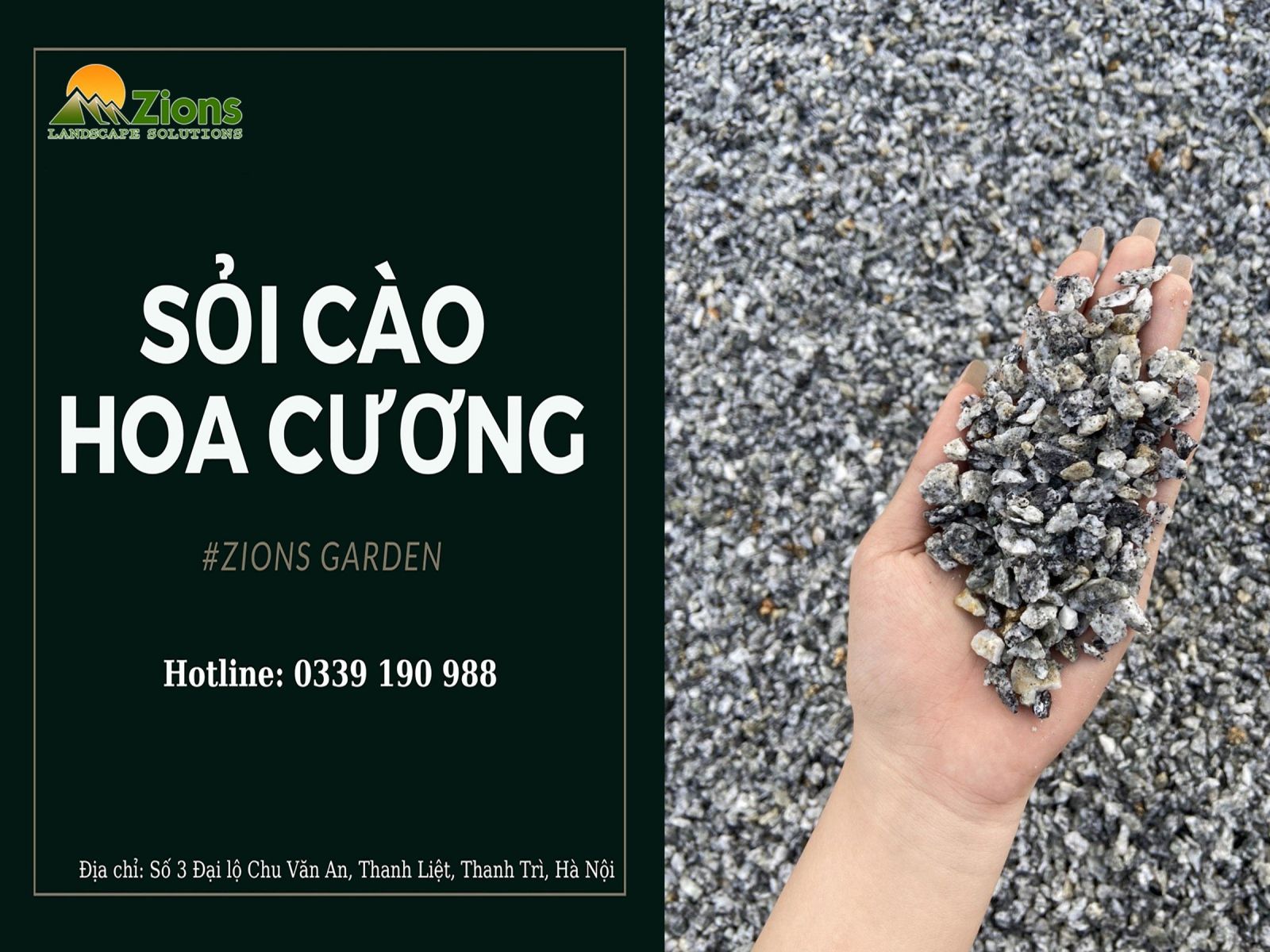 Sỏi Cào Hoa Cương: Giải Pháp Hoàn Hảo Thay Thế Sỏi Nhật Trong Sân Vườn