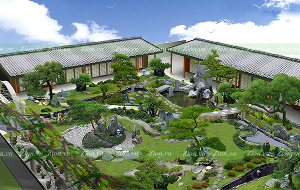 Thiết kế biệt thự mini sân vườn đẹp | Phan Kiến Phát Co.,Ltd