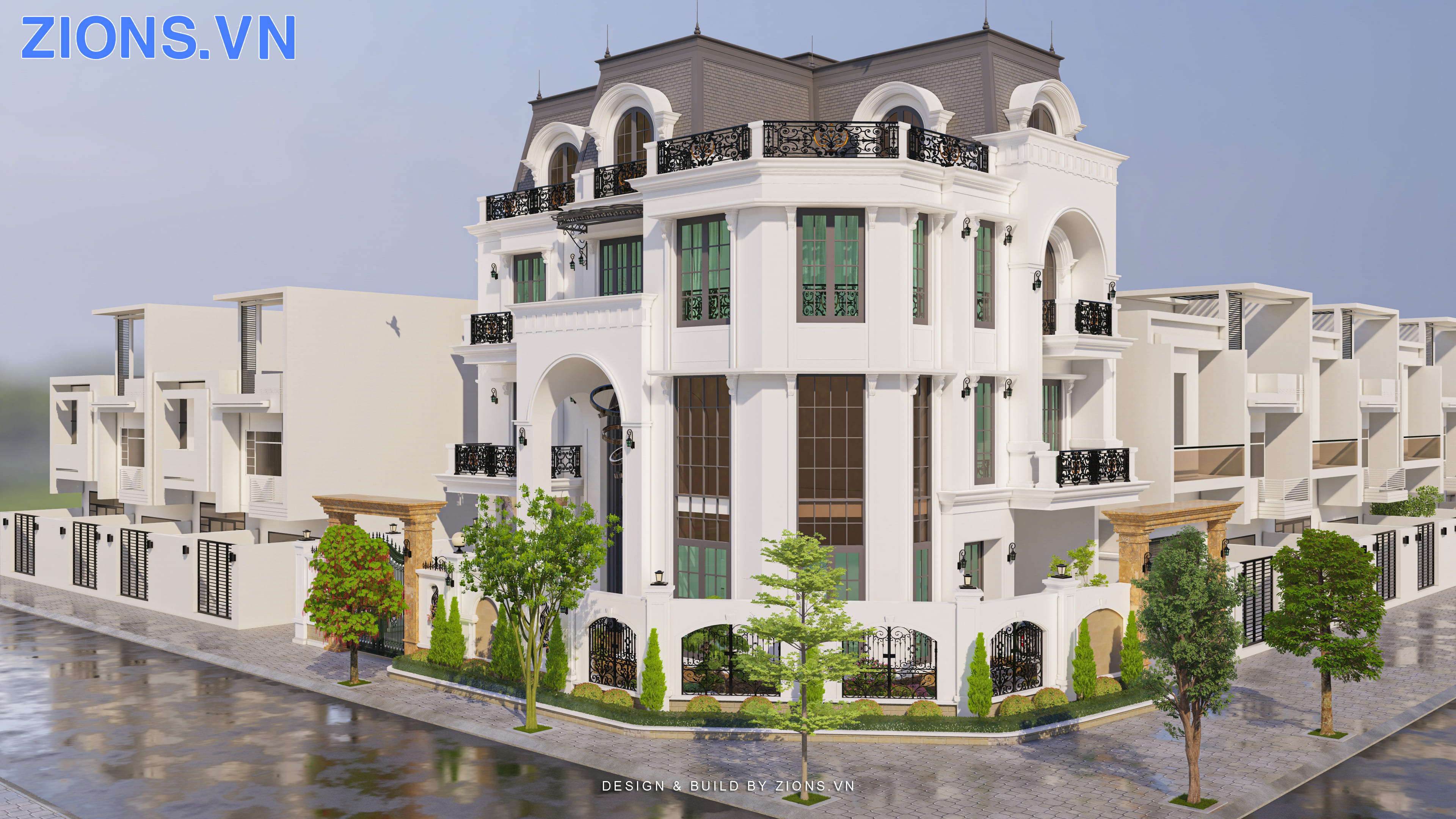 Thiết kế thi công sân vườn tại Tây Mỗ – Hà Nội
