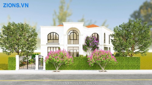 Thiết kế thi công sân vườn biệt thự anh Liễu – Thảo Điền 