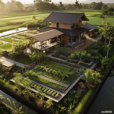 4 Ý Tưởng Thiết Kế Cảnh Quan Nhà Vườn Nghỉ Dưỡng | Zion's Design