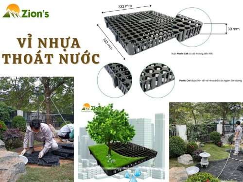 Vỉ Nhựa Thoát Nước: Tối Ưu Hệ Thống Thoát Nước Cho Sân Vườn Bền Vững