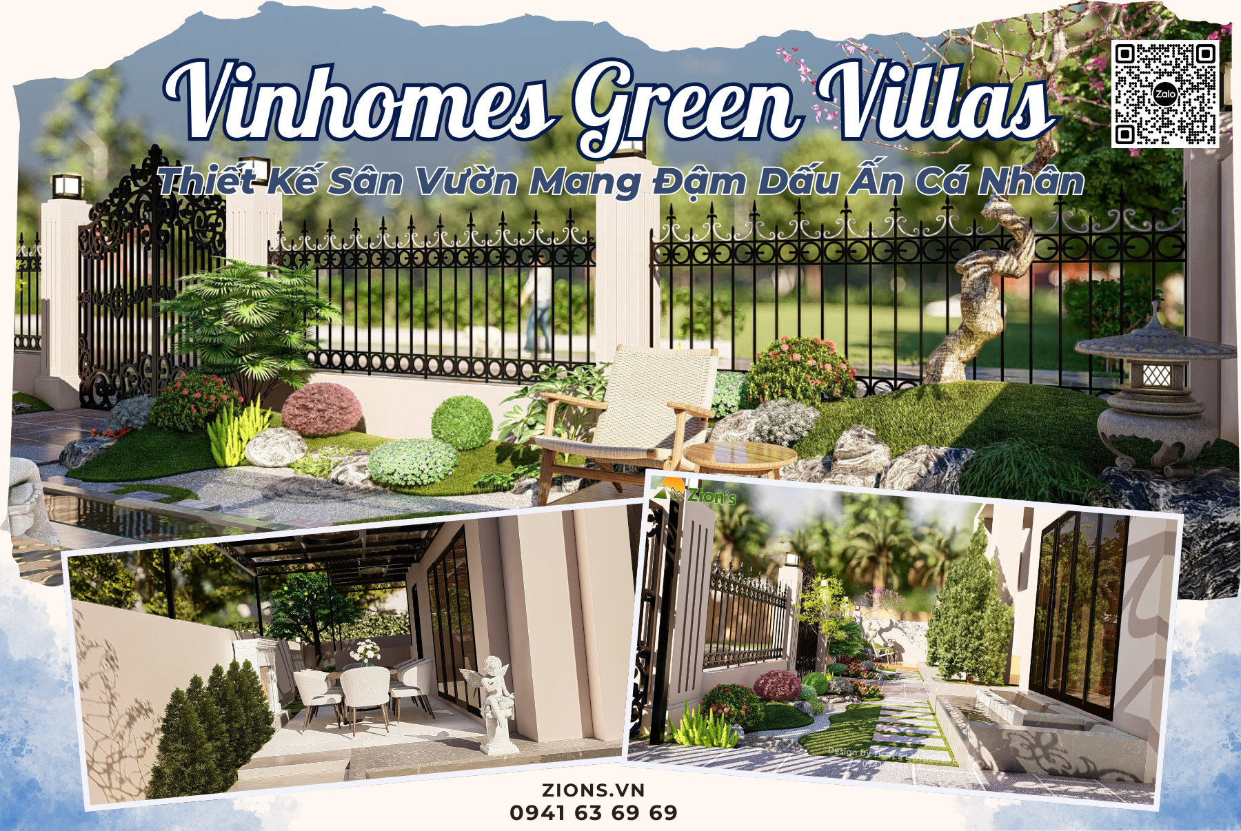Thiết kế sân vườn Nhật Bản kết hợp phong cách Châu Âu tại Vinhomes Green Villas Thiết kế sân vườn Nhật Bản kết hợp phong cách Châu Âu tại Vinhomes Green Villas