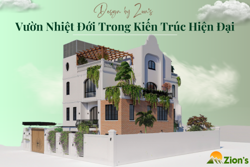 Thiết Kế Vườn Nhiệt Đới Trong Kiến Trúc Hiện Đại